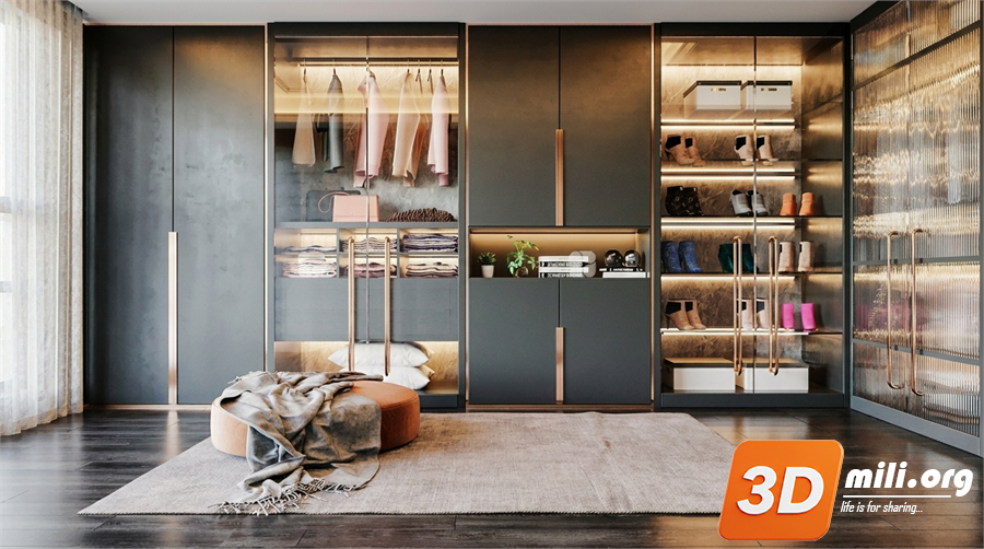 Wardrobe Skp Files 